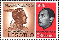Lesotho postage stamp