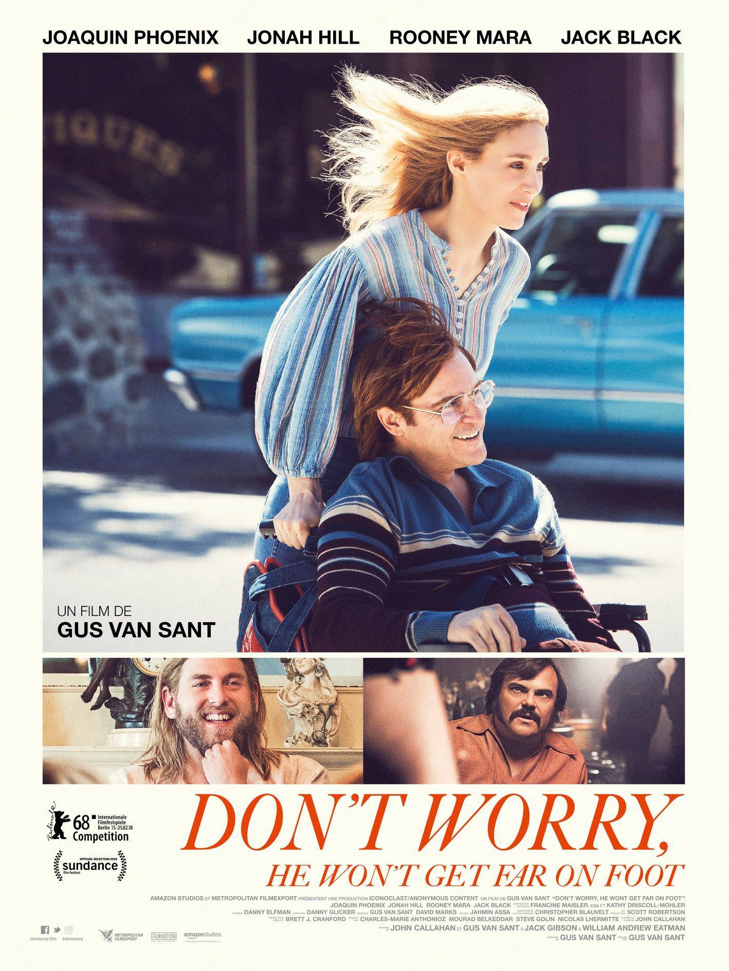 Don t Worry He Won t Get Far on Foot a film review Ian